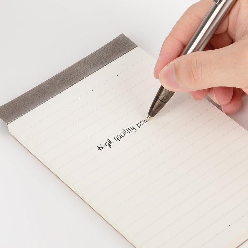 SMOOTHERPRO قلم بولت أكشن، قلم حبر جاف من الفولاذ المقاوم للصدأ، متوافق مع إعادة تعبئة باركر، قلم ثقيل الوزن ليد مرتعشة، باركنسون، يد مصابة بالتهاب المفاصل، أسود عتيق (SP01BK) - Image 2